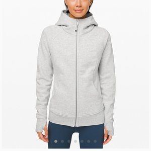Lululemon scuba hoodie grey